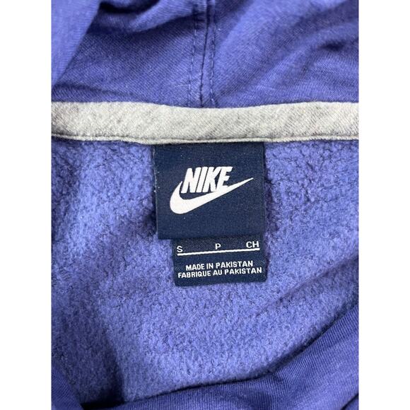 Nike Sweater Womens Small Purple Hoodie Funnel Neck Long Sleeve Athletic Running - Picture 7 of 10